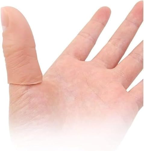 5 Stück Finger Magic Trick Fake Soft Thumb Tip Close Up Bühnenshow Requisite Streich Magic Trick Finger Fake Daumen Tipps Bühnenshow Requisite Streich Neuheit Magic Kits Zubehör 5 Stück Finger Magic Trick Fake Soft Thumb Tip Close Up Bühnenshow Requisite Streich Magic Trick Finger Fake Daumen Tipps Bühnenshow Requisite Streich Neuheit Magic Kits Zubehör von Txuolin