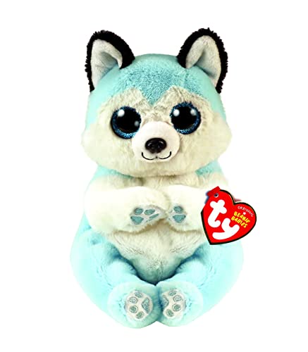 Ty Beanie Boos - Babyblau Husky Thunder - 15 cm, 2009299 von TY