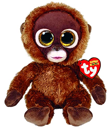 Ty Beanie Boos Chessie-AFFE - 15 cm, 2009292, Braun von TY