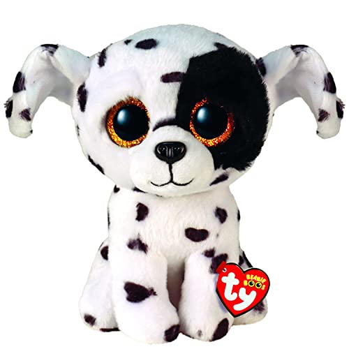 Luther Hund - Beanie Boo - Reg, Weiß/Schwarz von TY