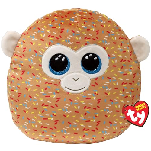 TY Tamar Monkey Squish a Boo 14 Inches - Squishy Beanies for Kids, Baby Soft Plush Toys - Collectible Cuddly Stuffed Teddy von TY