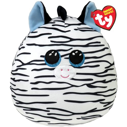 Ty Xander Zebra Squish a Boo 14 Inches - Squishy Beanies for Kids, Baby Soft Plush Toys - Collectible Cuddly Stuffed Teddy von Ty UK Ltd