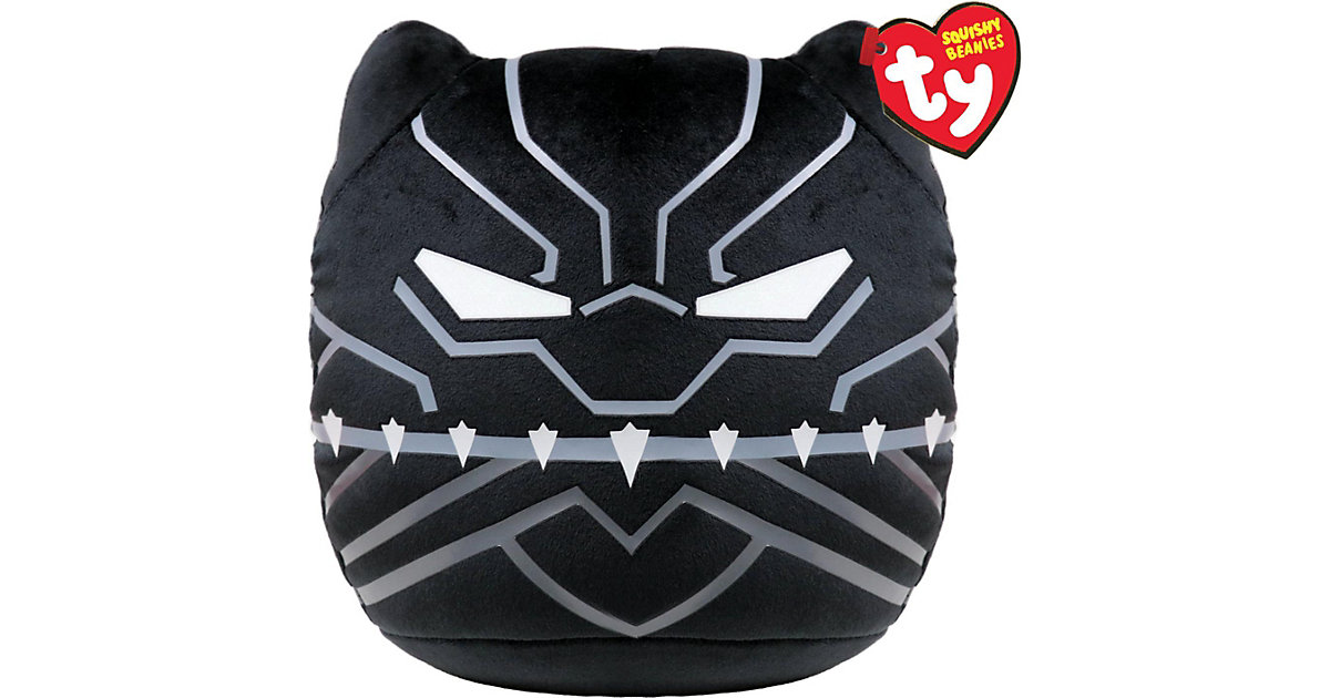BLACK PANTHER - SQUISHY BEANIE, 25 cm mehrfarbig von Ty