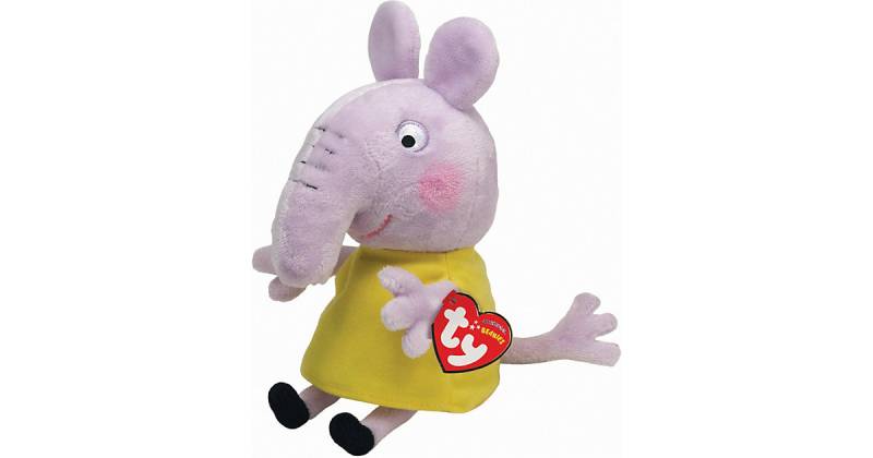 Beanie Babies Peppa Pig Emily Elephant, 15 cm bunt von Ty