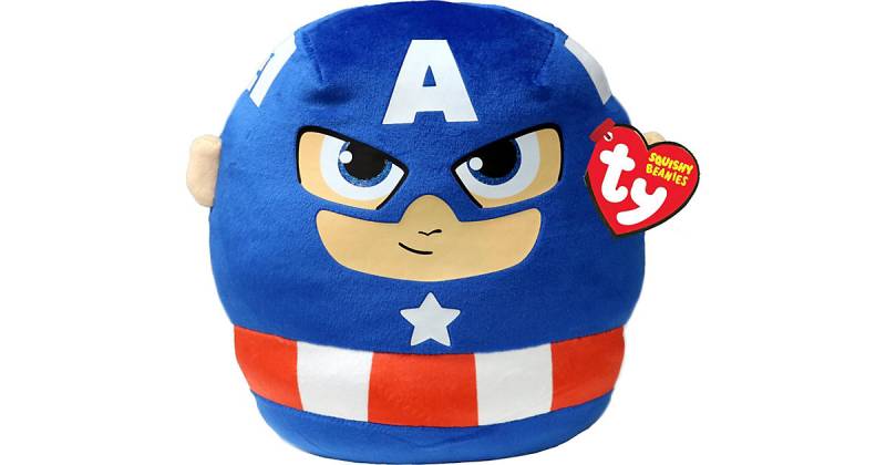 CAPTAIN AMERICA - SQUISHY BEANIE, 25 cm mehrfarbig von Ty