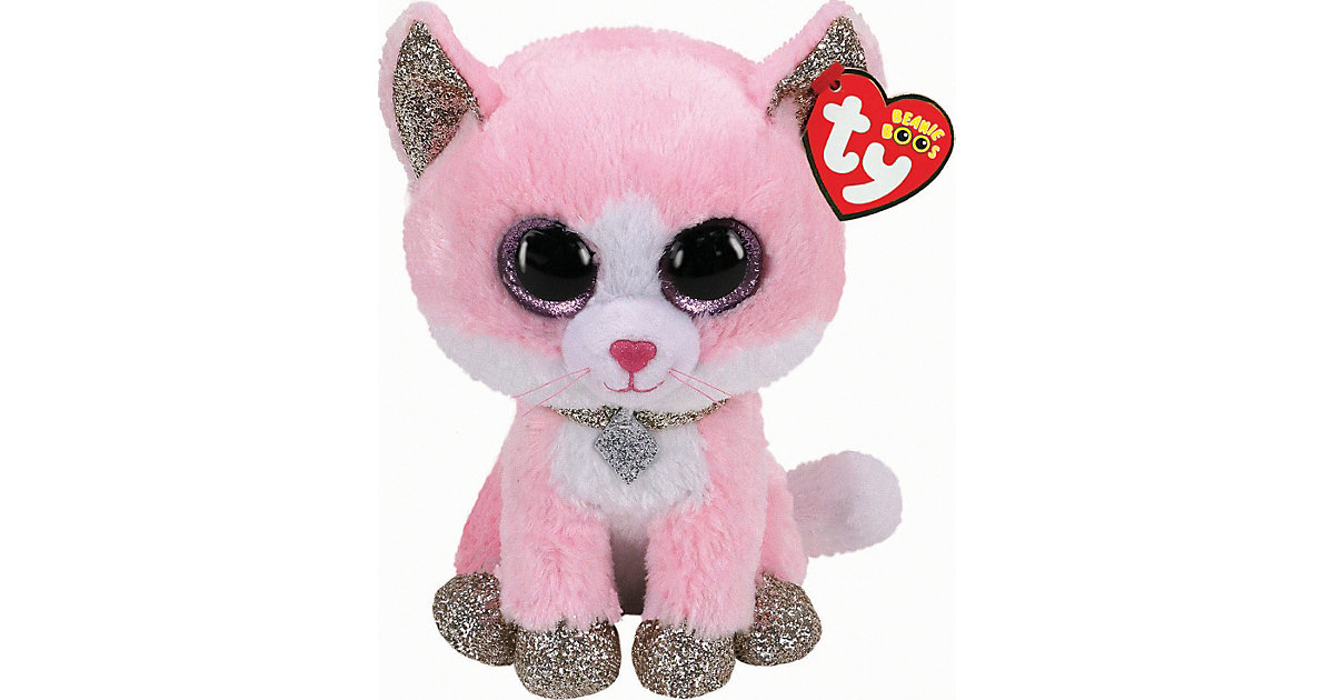 Fiona Pink Cat - Beanie Boos, 15 cm von Ty