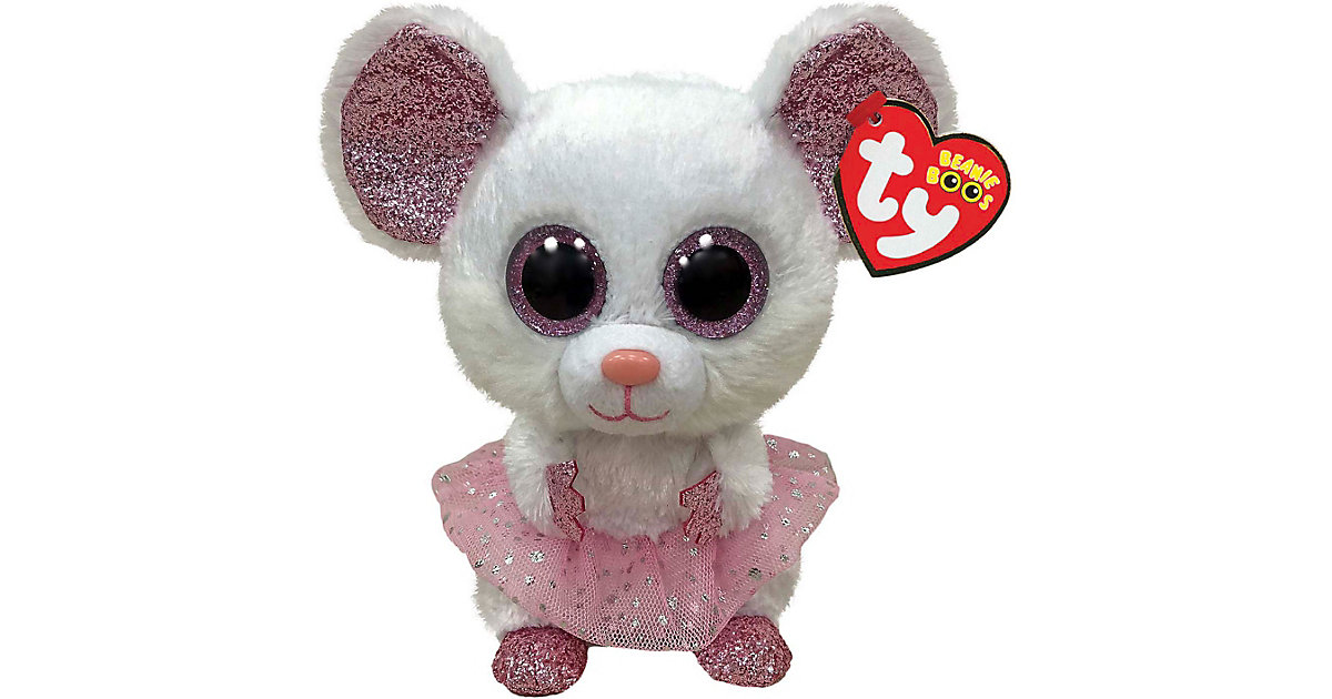 Nina Mouse with Tutu - Beanie Boos, 15 cm von Ty