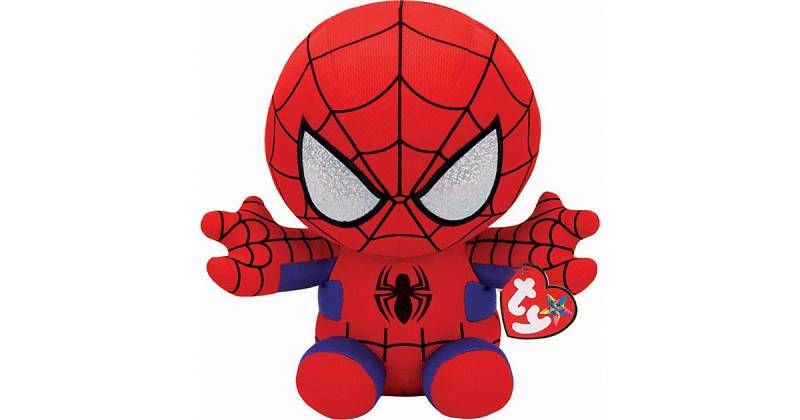 Spiderman - Marvel - Beanie  Babies - Med mehrfarbig Gr. 26 von Ty