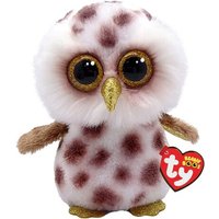 TY 36574 BEANIE BOO OWL WHOOLIE - SPOTTED OWL - 14 cm von Ty