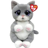 TY 41055 BEANIE BELLIE GREY CAT MORGAN - 14 cm von Ty