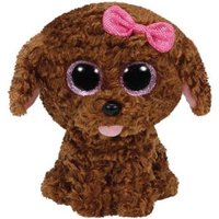 TY 7137040 Maddie, Hund braun m. Schleife, 24 cm von Ty