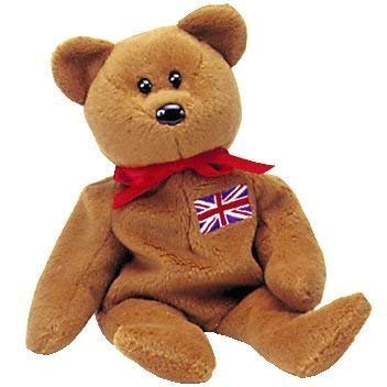 TY Beanie Baby - BRITANNIA the Bear (UK Exclusive) Made In Indonesia von Ty