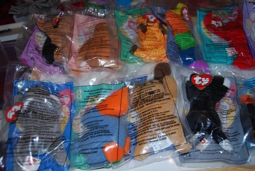 TY McDonald's Teenie Beanies - Complete Bagged Set of 12 (1998) by Ty von Ty