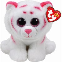 Ty - Beanie Babies - Tabor Tiger pink weiss 15cm, regular von Ty