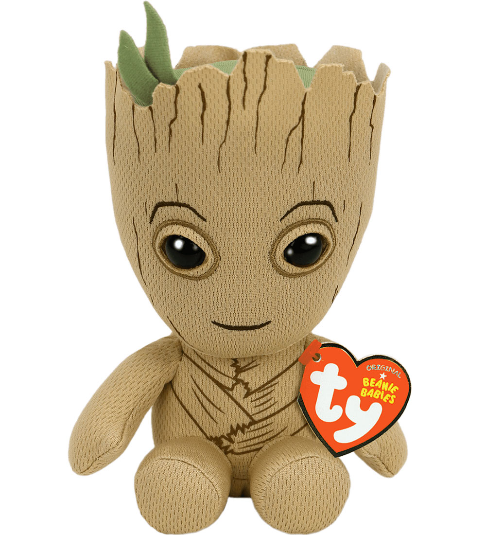Ty Kuscheltier - Beanie Babys - 17 cm - Marvel Groot - Ty - One Size - Kuscheltiere Ty Kuscheltier - Beanie Babys - 17 cm - Marvel Groot - Ty - One Size - Kuscheltiere von Ty