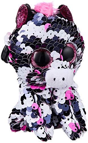 Ty Zoey Zebra Paillettenclip Pink One size von TY