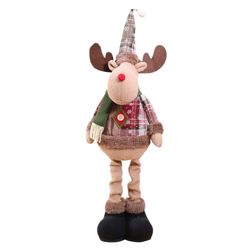 TyCylKu Weihnachtspuppen 60X18 cm Plüschtier Weihnachten, Weihnachts Plüschtier | Plüschtiere Mit Einziehbaren Beinen, Kreative Weihnachtsmann Weihnachtsdeko Für Party Weihnachtsdekoration TyCylKu Weihnachtspuppen 60X18 cm Plüschtier Weihnachten, Weihnachts Plüschtier | Plüschtiere Mit Einziehbaren Beinen, Kreative Weihnachtsmann Weihnachtsdeko Für Party Weihnachtsdekoration von TyCylKu