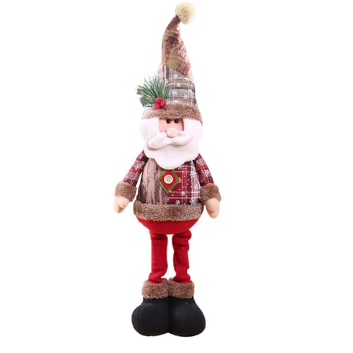 TyCylKu Weihnachtspuppen 60X18 cm Plüschtier Weihnachten, Weihnachts Plüschtier | Plüschtiere Mit Einziehbaren Beinen, Kreative Weihnachtsmann Weihnachtsdeko Für Party Weihnachtsdekoration TyCylKu Weihnachtspuppen 60X18 cm Plüschtier Weihnachten, Weihnachts Plüschtier | Plüschtiere Mit Einziehbaren Beinen, Kreative Weihnachtsmann Weihnachtsdeko Für Party Weihnachtsdekoration von TyCylKu