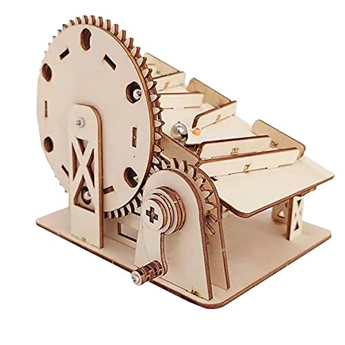 Tyatocepy 3D-Puzzle aus Holz mit Kugeln aus Holz, Basteln, mechanisches Bauset, Labyrinth-Kugeln, Lernspielzeug für Kinder und Jugendliche von Tyatocepy