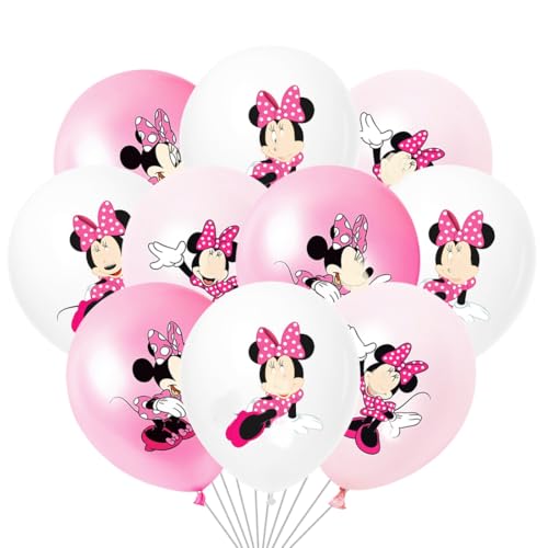 Luftballons Geburtstag Dekoration Set, 36Pcs Latexballon Rosa, Party Themed Supplies, Kindergeburtstag Deko Ballons Jungen Mädchen von Tydeus