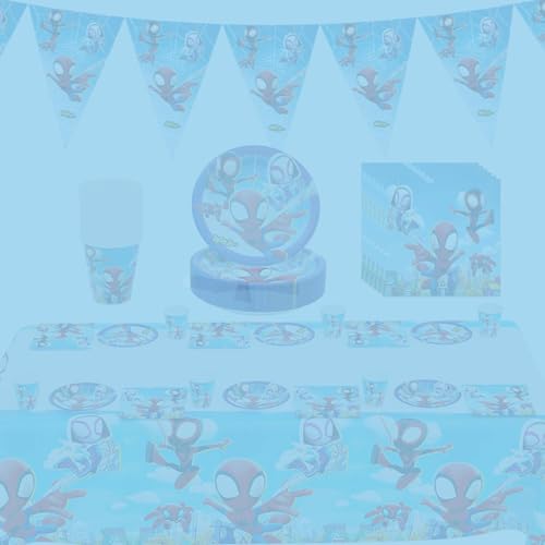 Partygeschirr Set,Geeignet für Geburtstage,Kindergeburtstag Geschirr,Themenparty Dekoration for Party,Birthday Mehrfarbig Partygeschirr Set,Geeignet für Geburtstage,Kindergeburtstag Geschirr,Themenparty Dekoration for Party,Birthday Mehrfarbig von Tydeus