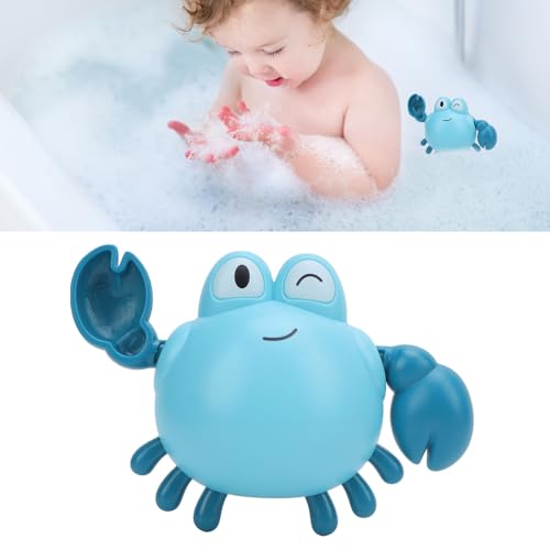 Bath Toys for Toddlers ,Cute Wind up Swimming Crab Baby Bathtub Toys for 1-3 Years Old 6 to 12 Months Boys Girls von Tyenaza