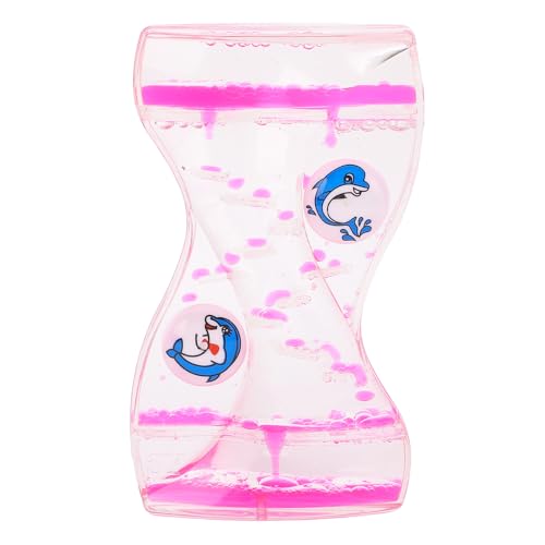 Flüssige Bewegung Bubbler Timer, Flüssigbubbler sensorisches Spielzeug Zappeln Spielzeugaktivität entspannter Schreibtischspielzeug (Estilo delfín) von Tyenaza