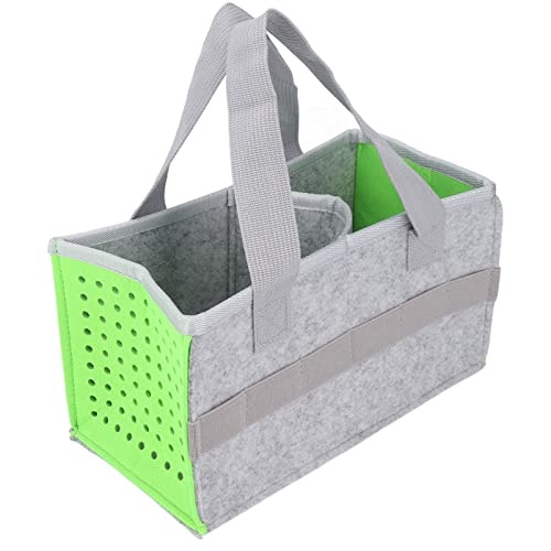 Tragbare Tragetasche zusätzlicher Raum Filzkoffer für Toniebox -Spieler geeignet für Kinder Musikzubehör geeignet (Green) von Tyenaza