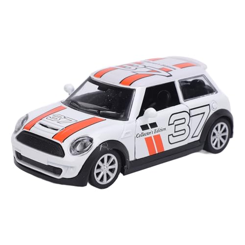 Tyenaza 1:32 Alloy Race Car Model Toy Toy Kinderwagen -Bildungsspielzeug für Sammlung und Ausstellung (Weiß) von Tyenaza
