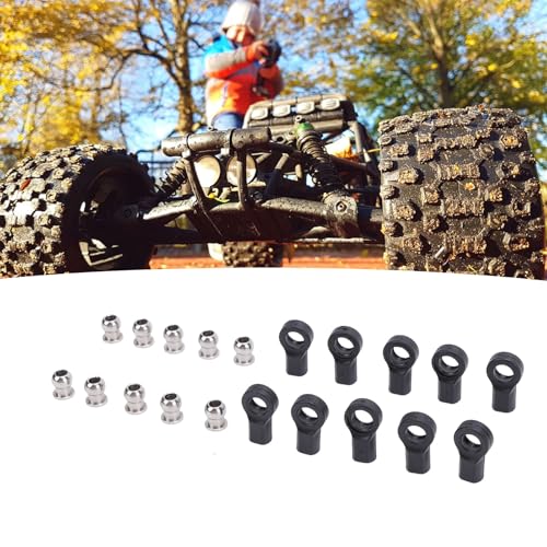 Tyenaza 10PCS RC Link Rod Ends, M3 Spurstangenkopf Kugelhalter Link 1/10 Crawler Ends Gestänge für Axial SCX10 I II III Tyenaza 10PCS RC Link Rod Ends, M3 Spurstangenkopf Kugelhalter Link 1/10 Crawler Ends Gestänge für Axial SCX10 I II III von Tyenaza