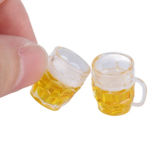 Tyenaza 20 PCs Mini Beer Cups Model Simulation Bier Tassen Model Mini Garden Hochzeit Bäckerei Szene für Mini DIY Crafts Accessoires Tyenaza 20 PCs Mini Beer Cups Model Simulation Bier Tassen Model Mini Garden Hochzeit Bäckerei Szene für Mini DIY Crafts Accessoires von Tyenaza