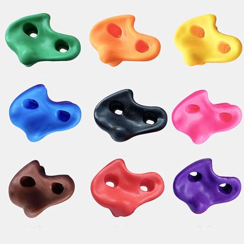 Tyenaza 6 Stück Klettern hält, Wand Kletter Griffe Rock Wall hält mit Installation Hardware Rock Wall Kletter Kit Rosa Grün Lila Gelb Tyenaza 6 Stück Klettern hält, Wand Kletter Griffe Rock Wall hält mit Installation Hardware Rock Wall Kletter Kit Rosa Grün Lila Gelb von Tyenaza