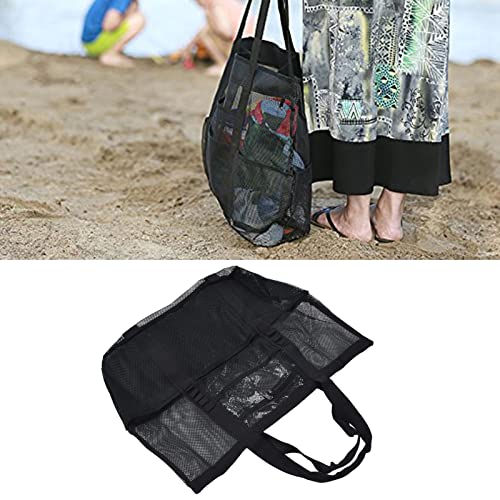 Tyenaza Beach Bags, Mesh Oxford Cloth Oversized Storage Tote Bags for Beach Picnic Barbecue Camping(39x20x43cm) von Tyenaza