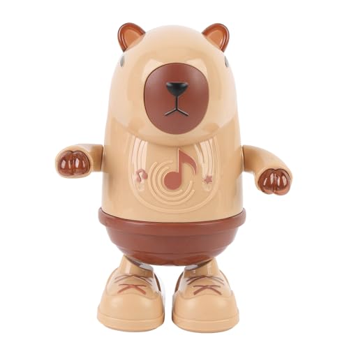 Tyenaza Capybara -Spielzeug, Elektrotanzspielzeug mit Licht und Musik für Kinder, süße Capybara -Sachen für und Mädchen e Tyenaza Capybara -Spielzeug, Elektrotanzspielzeug mit Licht und Musik für Kinder, süße Capybara -Sachen für und Mädchen e von Tyenaza