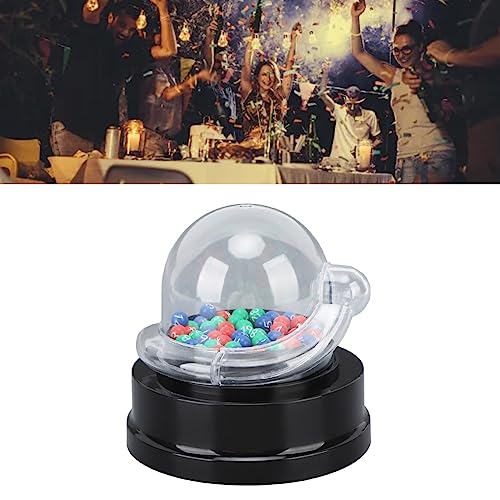Tyenaza Electric Shake Lucky Ball Machine, Mini -Lotterie -Maschine tragbares Glücksnummer Lotterie Shaker für Cafés Karaoke Restaurants Tyenaza Electric Shake Lucky Ball Machine, Mini -Lotterie -Maschine tragbares Glücksnummer Lotterie Shaker für Cafés Karaoke Restaurants von Tyenaza