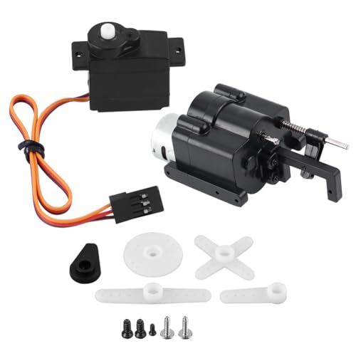 Tyenaza Metal 2 Speed Gearbox Upgrade Accessory, with Shift Servo Parts WPL RC Car Applicable B14 B16 B24 C14 C24 Easy Installation 2 Speed Transmission Tyenaza Metal 2 Speed Gearbox Upgrade Accessory, with Shift Servo Parts WPL RC Car Applicable B14 B16 B24 C14 C24 Easy Installation 2 Speed Transmission von Tyenaza