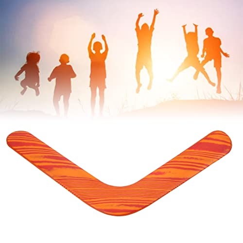 Tyenaza Outdoor Safe Throw Catch Toy Throw Back V-förmige Fliegende Scheibe Interaktives Familien Spielzeug, damit Kinder im Freien Spielen können (Rot) von Tyenaza