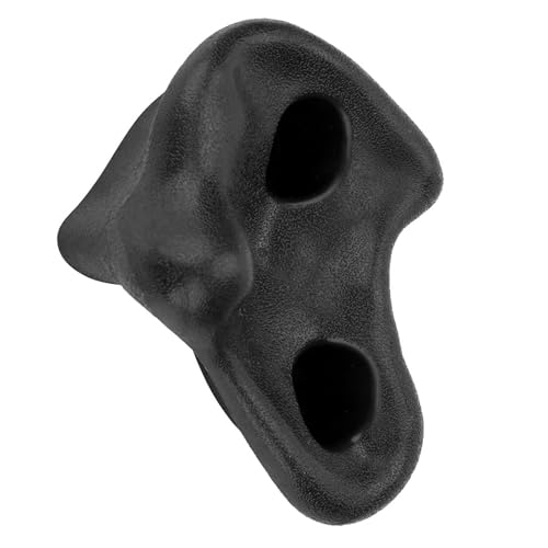 Tyenaza Rock Climbing hält 10PCS PE Ergonomische Bequeme Hand gefühl Kletter Wand Griffe für Indoor Outdoor (Black) von Tyenaza