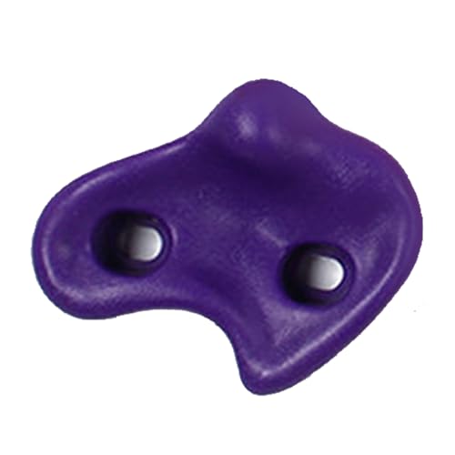 Tyenaza Rock Climbing hält 10PCS PE Ergonomische Bequeme Hand gefühl Kletter Wand Griffe für Indoor Outdoor (Purple) von Tyenaza