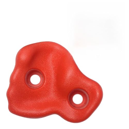 Tyenaza Rock Climbing hält 10PCS PE Ergonomische Bequeme Hand gefühl Kletter Wand Griffe für Indoor Outdoor (Red) von Tyenaza