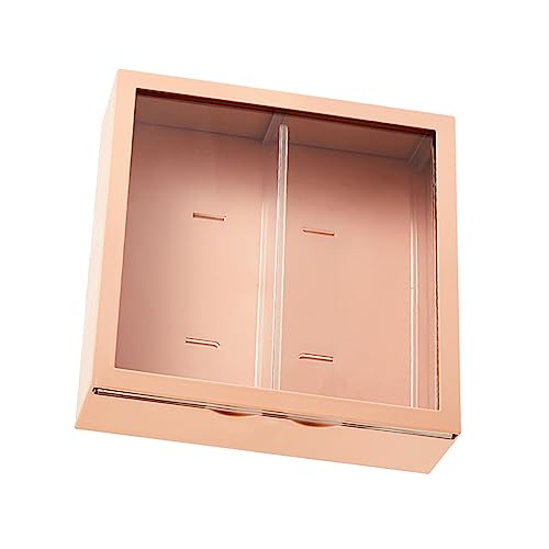 Tyenaza wandmontierte Showcase, Blind Box -Figuren Anzeige Hülle Handwerk Aufbewahrungsanzeige Rack Dust Proof Doll Spielzeugspeicherbox (Milchkaffee) von Tyenaza
