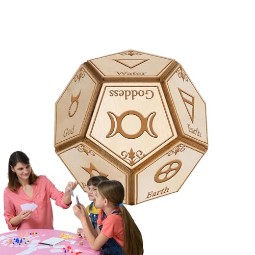 Tyinerc 12-seitiger Rollwürfel – Partys und Geschenke | Spielzubehör für Reisen, Zuhause, Schlafsäle, Schulen und Ausflüge Tyinerc 12-seitiger Rollwürfel – Partys und Geschenke | Spielzubehör für Reisen, Zuhause, Schlafsäle, Schulen und Ausflüge von Tyinerc