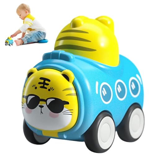 Tyinerc Auto zum Ziehen für Kleinkinder, Press and Go Autospielzeug | Auto mit Trägheit, lustiges Autospielzeug für Kleinkinder | Spielzeugauto für Kleinen, klein von Tyinerc