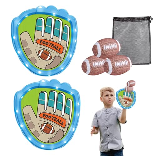 Tyinerc Ballspiel werfen und fangen, Ballspiel werfen und fangen - Baseball-Wurfspielset,Wurfspielspielzeug mit weichem, klebrigem Ball für Geburtstagsfeiern, Campingausflüge, Karneval im Freien, Tyinerc Ballspiel werfen und fangen, Ballspiel werfen und fangen - Baseball-Wurfspielset,Wurfspielspielzeug mit weichem, klebrigem Ball für Geburtstagsfeiern, Campingausflüge, Karneval im Freien, von Tyinerc