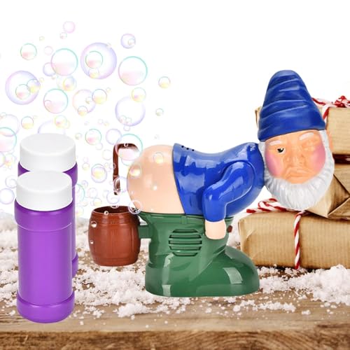 Tyinerc Blasenbläser des Weihnachtsmanns, Weihnachtsmann blasen Blasen, Seifenblasenmaschine | Weihnachtsblasenbläser, lustige Blasenblasmaschine für Strümpfe von Tyinerc