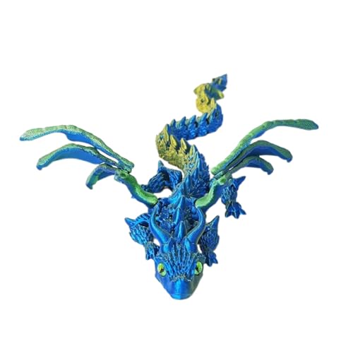 Tyinerc Dragon Fidget Spielzeug, Gelenkdrache, 13 Zoll Drache Fidget mit Gelenken, Executive , Flexible Drachenfigur, Drachenspielzeug für Silvester, Drachenspielzeug, Silvester-Spielzeug, Tyinerc Dragon Fidget Spielzeug, Gelenkdrache, 13 Zoll Drache Fidget mit Gelenken, Executive , Flexible Drachenfigur, Drachenspielzeug für Silvester, Drachenspielzeug, Silvester-Spielzeug, von Tyinerc