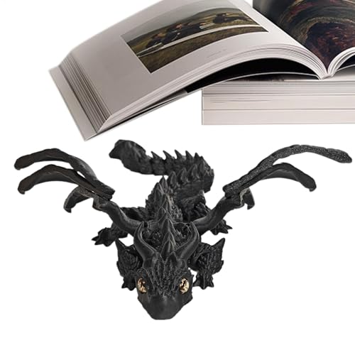 Tyinerc Gelenkdrache, Drache, bedruckt in – Spielzeug mit Gelenken, 33 cm – Fliegendes Drachenspielzeug, flexibles Schreibtischspielzeug, Drachenfigur für den Tag, Geburtstag, Neujahr Tyinerc Gelenkdrache, Drache, bedruckt in – Spielzeug mit Gelenken, 33 cm – Fliegendes Drachenspielzeug, flexibles Schreibtischspielzeug, Drachenfigur für den Tag, Geburtstag, Neujahr von Tyinerc