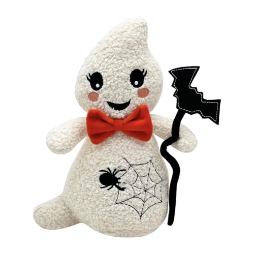 Tyinerc Halloween-Geister-Spielzeug, Geister-Plüschtier, Dekoration aus Plüsch, Ghost – sensorische Plüschtiere, Fidget, Geist aus Plüsch für Urlaubsparty von Tyinerc