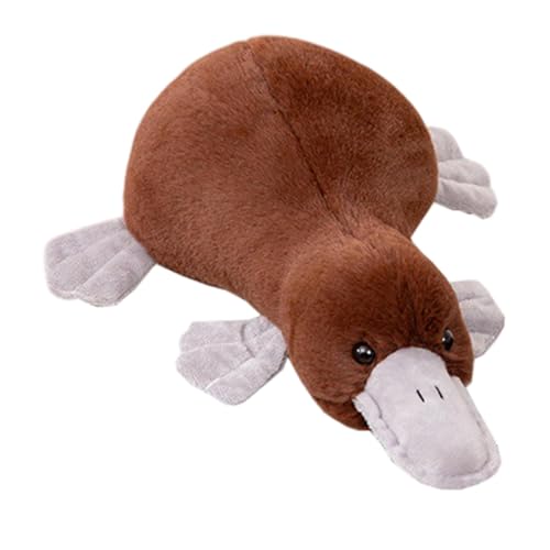 Tyinerc Plüschspielzeug, Tier-Plüschtier | Realistisches und niedliches Entenschnabeltier aus Plüsch von 38,1 cm | entzückendes Plüschkissen mit australischen Tieren, weiches Plüschspielzeug für einen Tyinerc Plüschspielzeug, Tier-Plüschtier | Realistisches und niedliches Entenschnabeltier aus Plüsch von 38,1 cm | entzückendes Plüschkissen mit australischen Tieren, weiches Plüschspielzeug für einen von Tyinerc