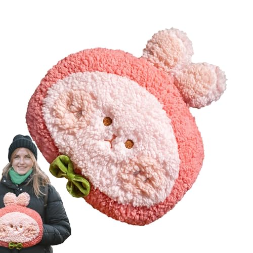 Tyinerc Plüschspielzeug aus Hase, Plüsch, Hasenkissen, weiches Plüsch, Kuschelkissen in Tierform, für Kinderzimmer, Wohnzimmer, Schlafzimmer, Stuhl, Sofa. Tyinerc Plüschspielzeug aus Hase, Plüsch, Hasenkissen, weiches Plüsch, Kuschelkissen in Tierform, für Kinderzimmer, Wohnzimmer, Schlafzimmer, Stuhl, Sofa. von Tyinerc